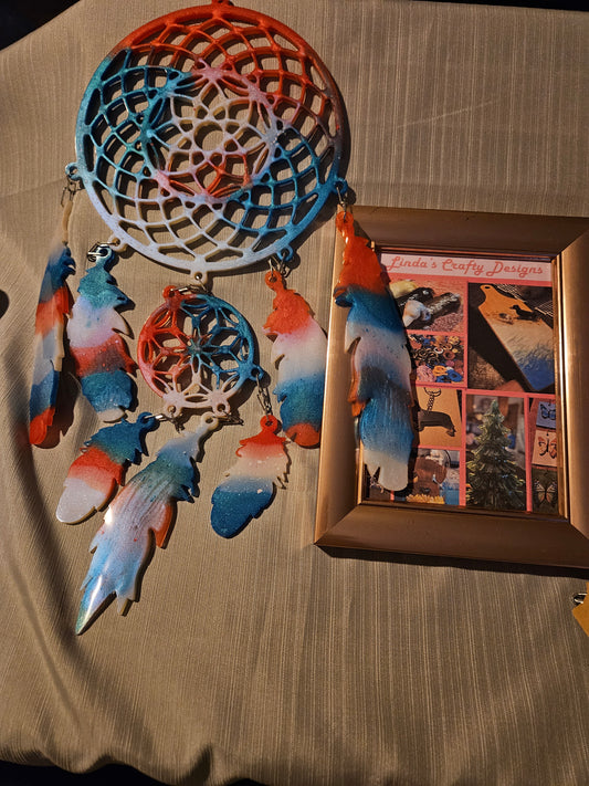 Resin Dream Catcher - Dreaming of Color #221