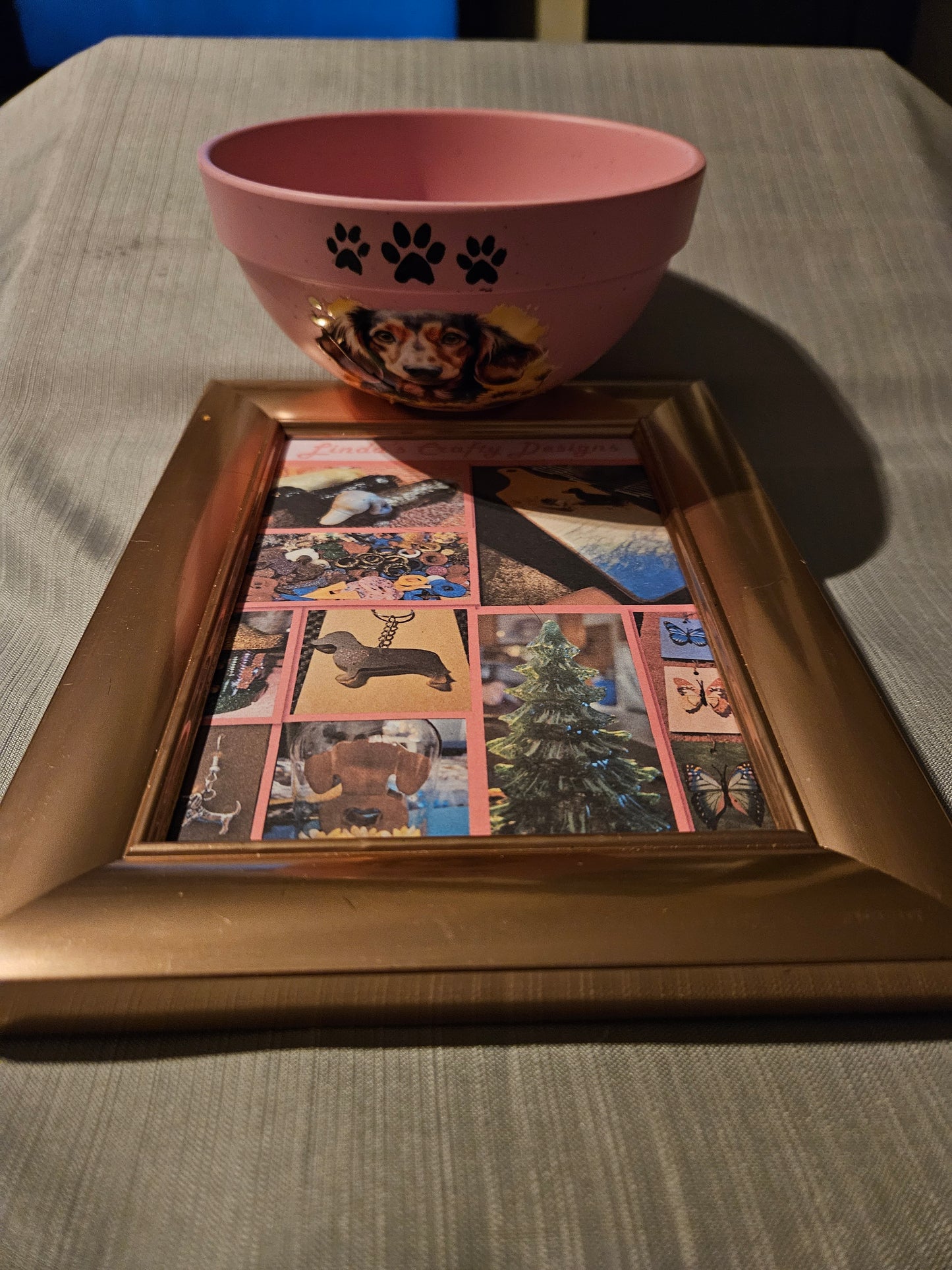 Plastic Dog Bowl - Pink #1009