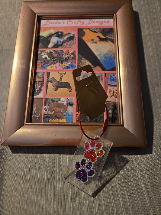 Resin Luggage Tag - Travelling Paws #733