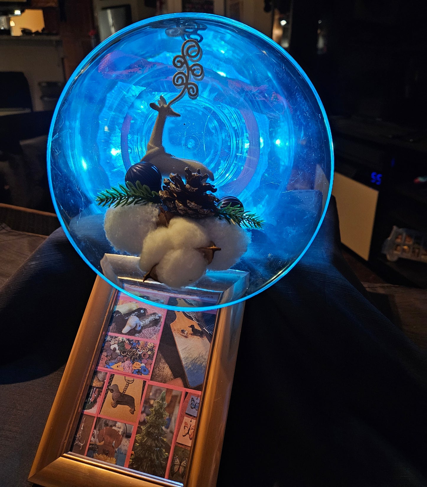 Holiday Candy Centerpiece - Blue #1212