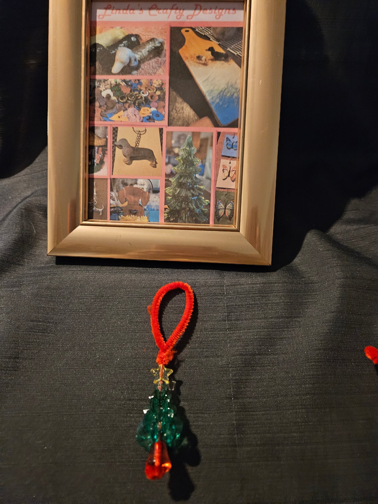 Holiday Ornament - Beaded Tree #1271. 1272. 1273. 1274. 1275. 1276. 1277. 1278. 1279. 1280. 1281. 1282