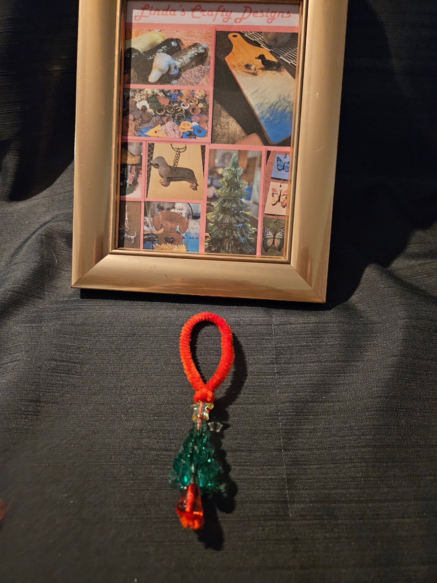Holiday Ornament - Beaded Tree #1271. 1272. 1273. 1274. 1275. 1276. 1277. 1278. 1279. 1280. 1281. 1282
