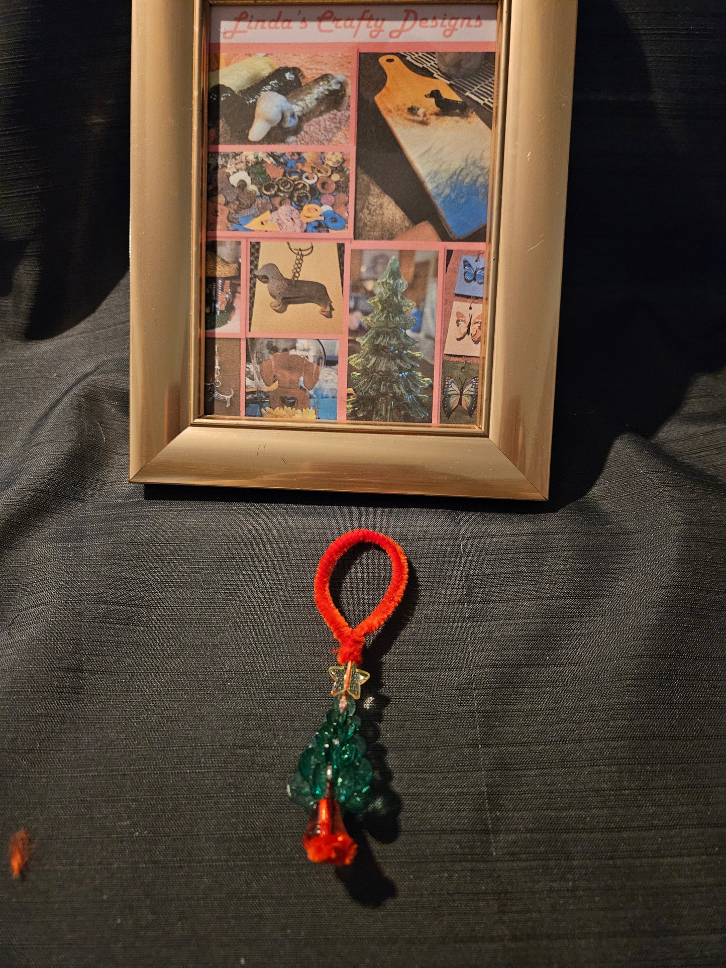 Holiday Ornament - Beaded Tree #1271. 1272. 1273. 1274. 1275. 1276. 1277. 1278. 1279. 1280. 1281. 1282