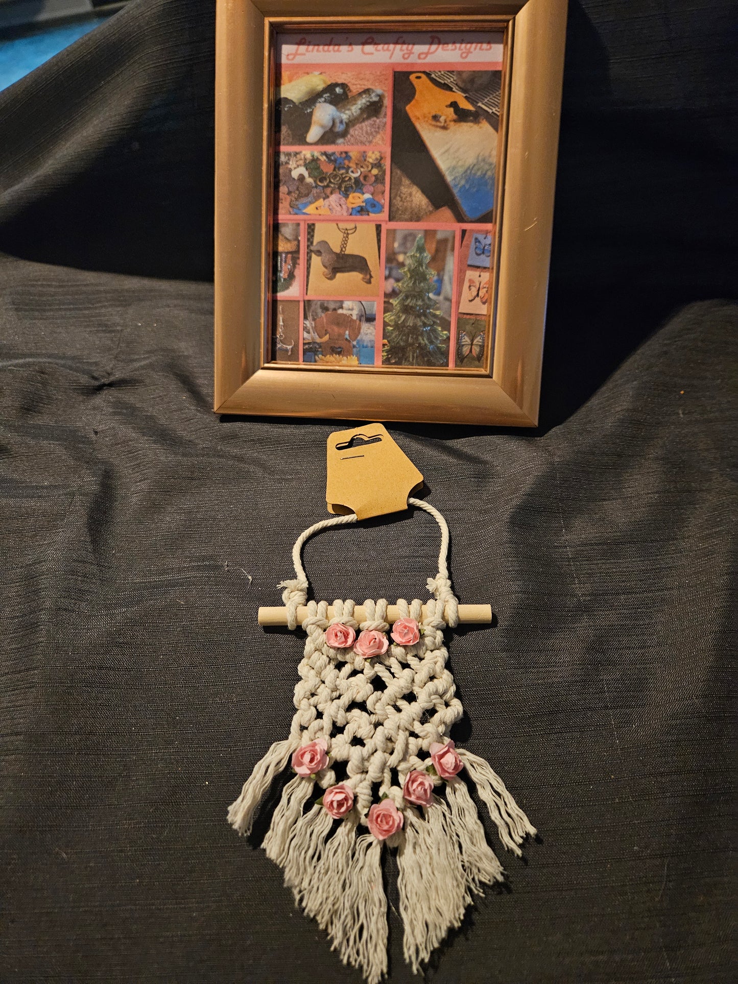 Holiday Ornament - Macrame Design #1365