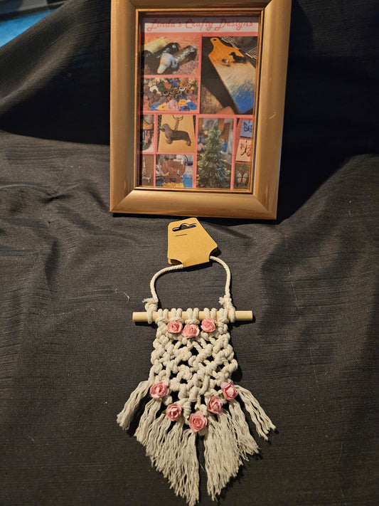 Holiday Ornament - Macrame Design #1365