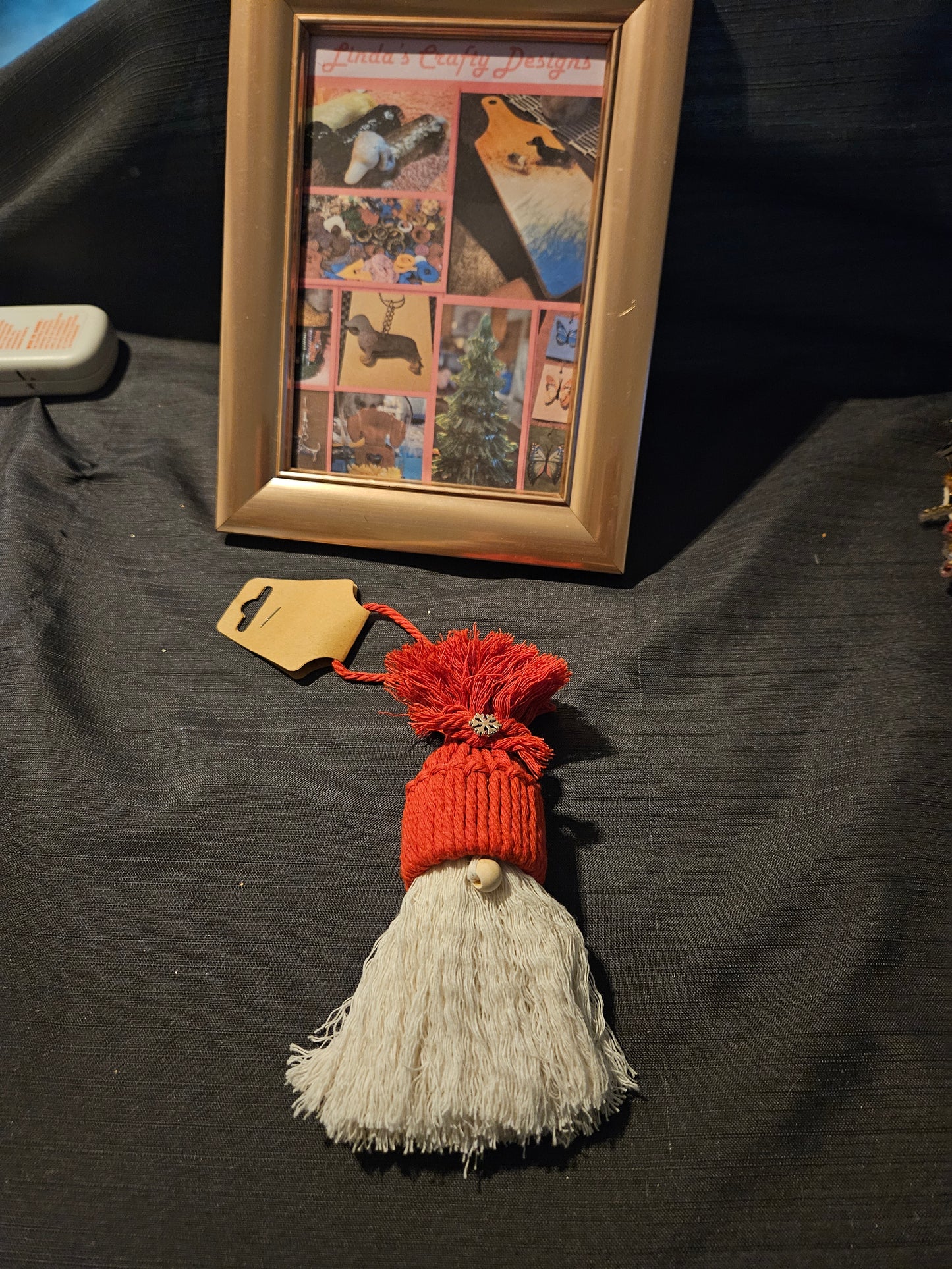 Holiday Ornament - Gnome - Red #1359