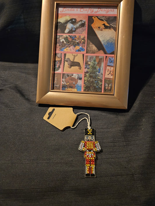 Holiday Ornament - Diamond Art - Nutcracker 12 #1338