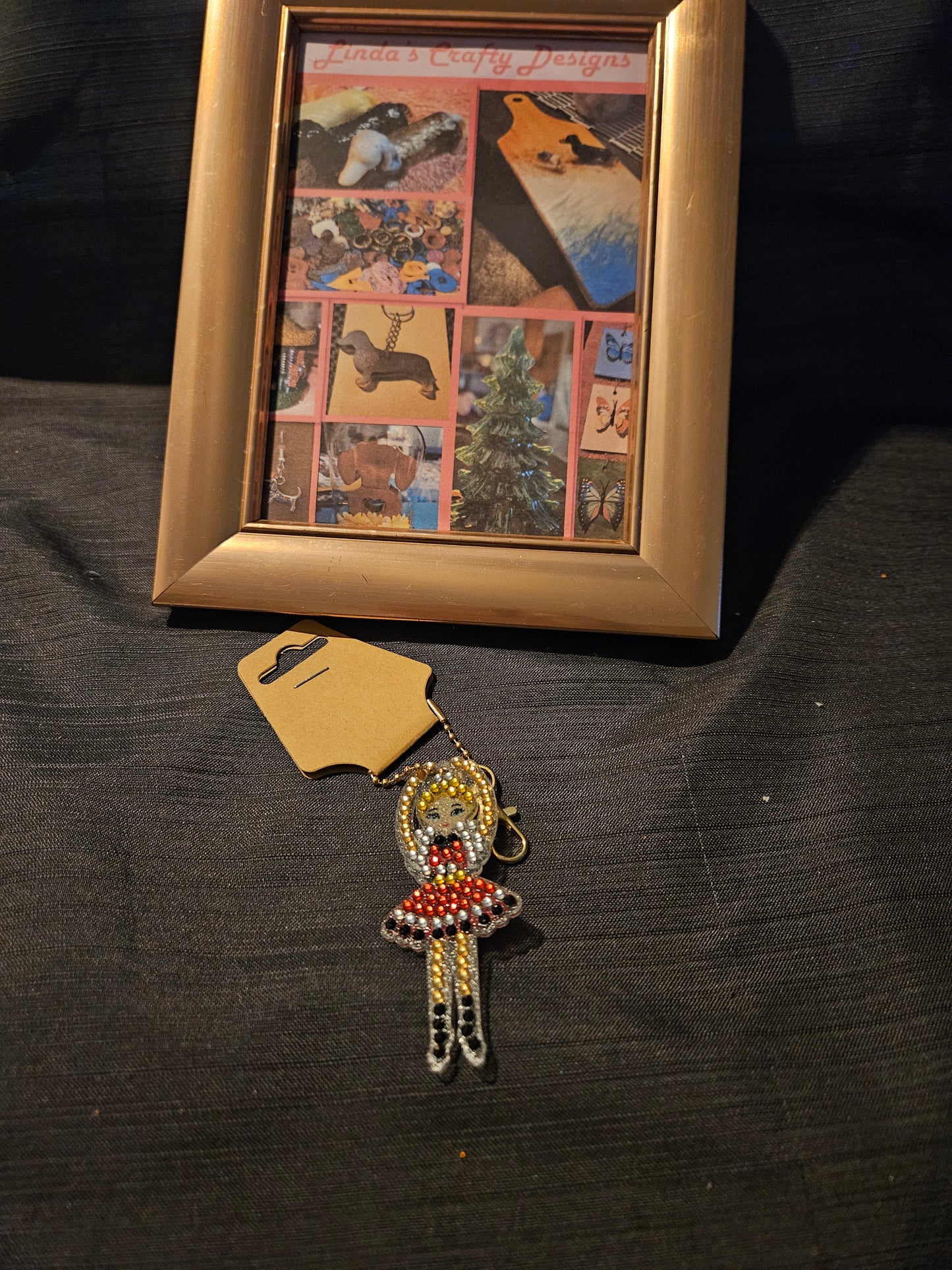 Holiday Ornament - Diamond Art - Nutcracker Ballerina 1 #1335