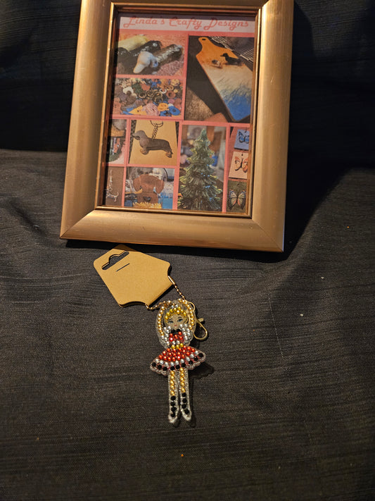 Holiday Ornament - Diamond Art - Nutcracker Ballerina 1 #1335