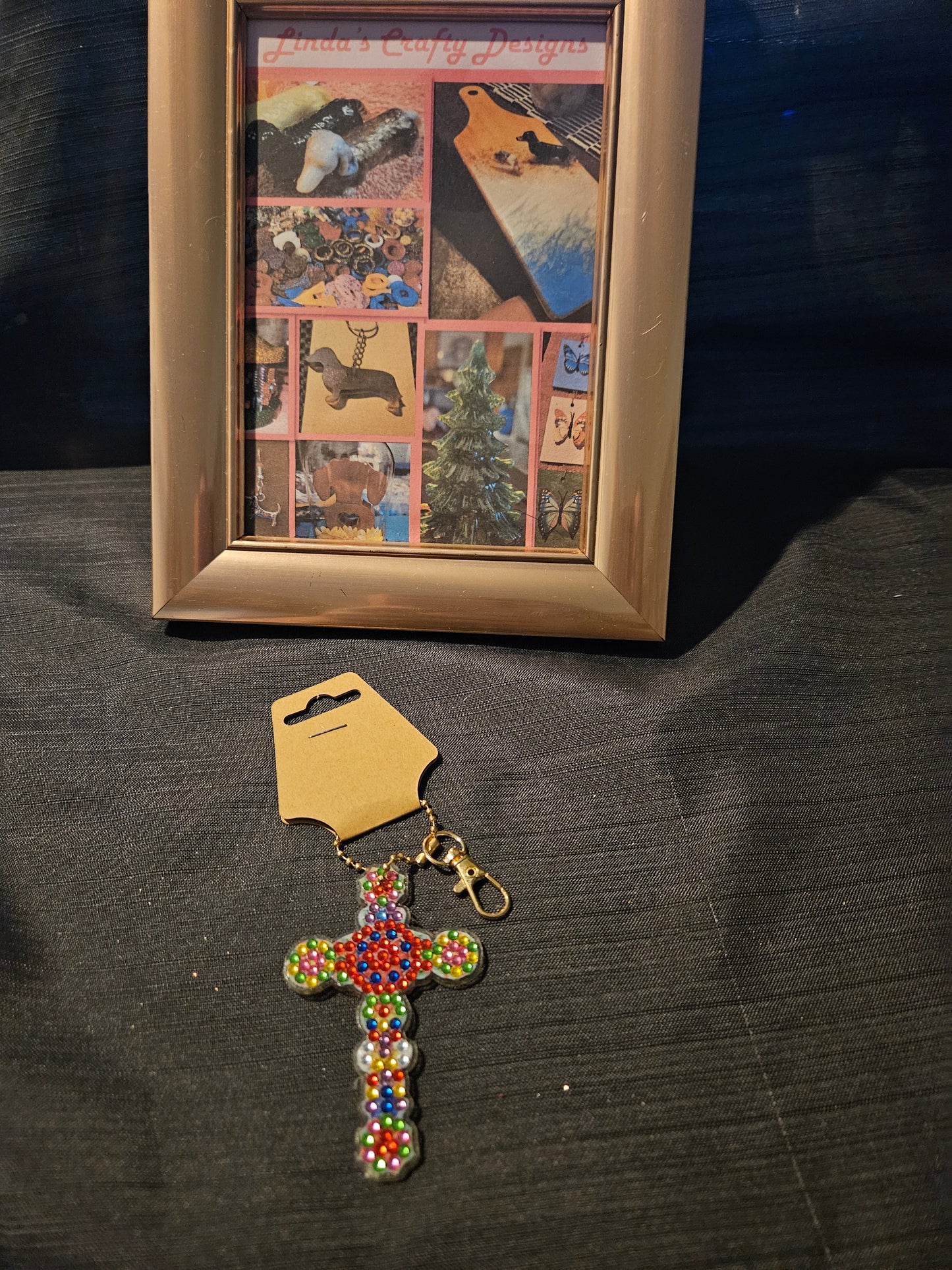 Holiday Ornament - Diamond Art Cross 13 #1390