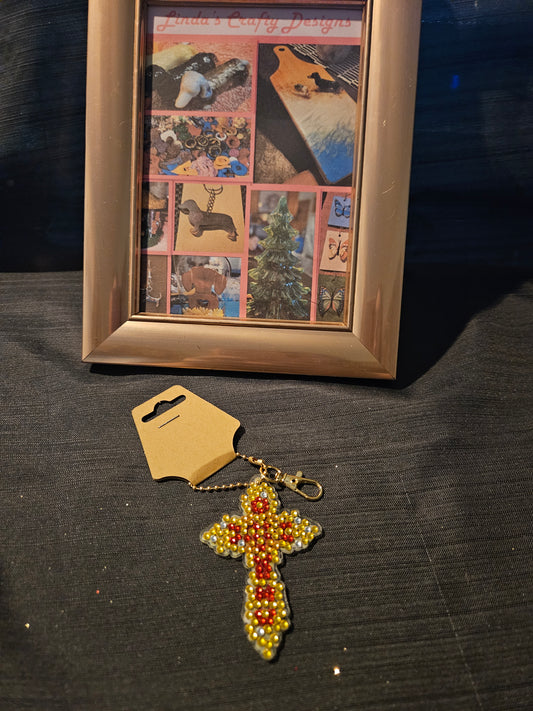 Holiday Ornament - Diamond Art Cross 12 #1389