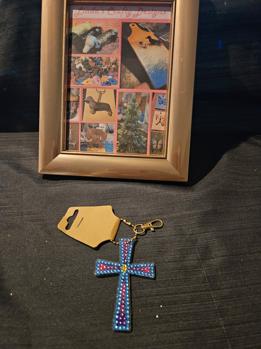 Holiday Ornament - Diamond Art Cross 11 #1388