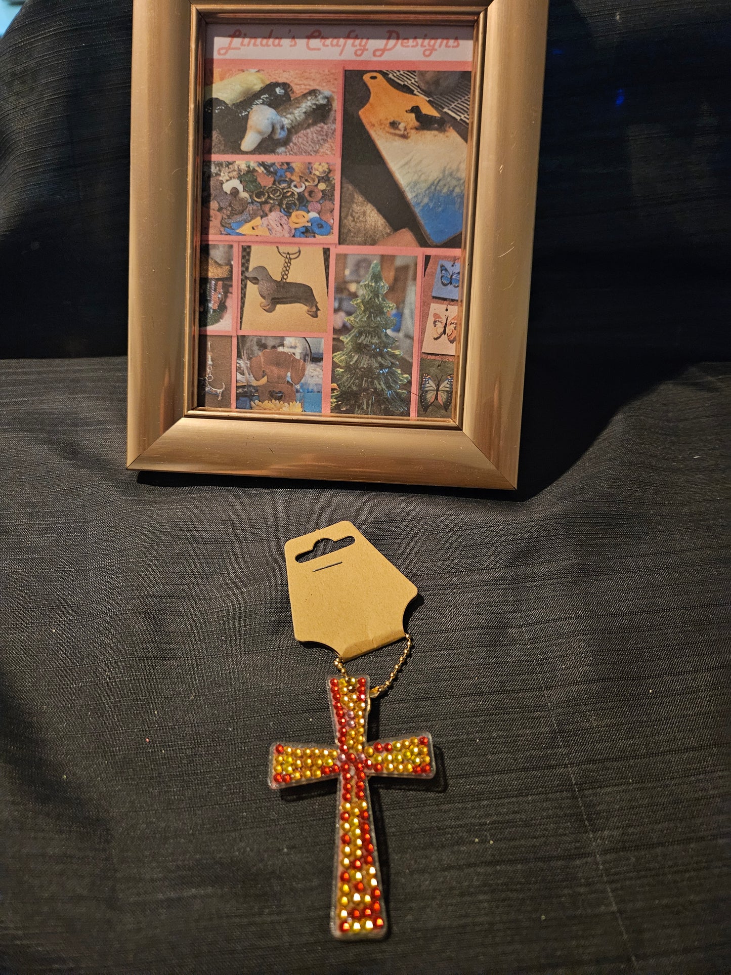 Holiday Ornament - Diamond Art Cross 3 #1380