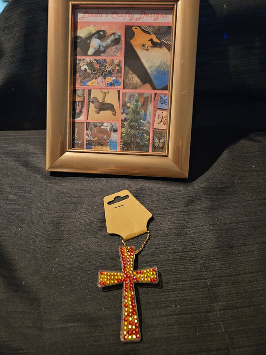 Holiday Ornament - Diamond Art Cross 3 #1380