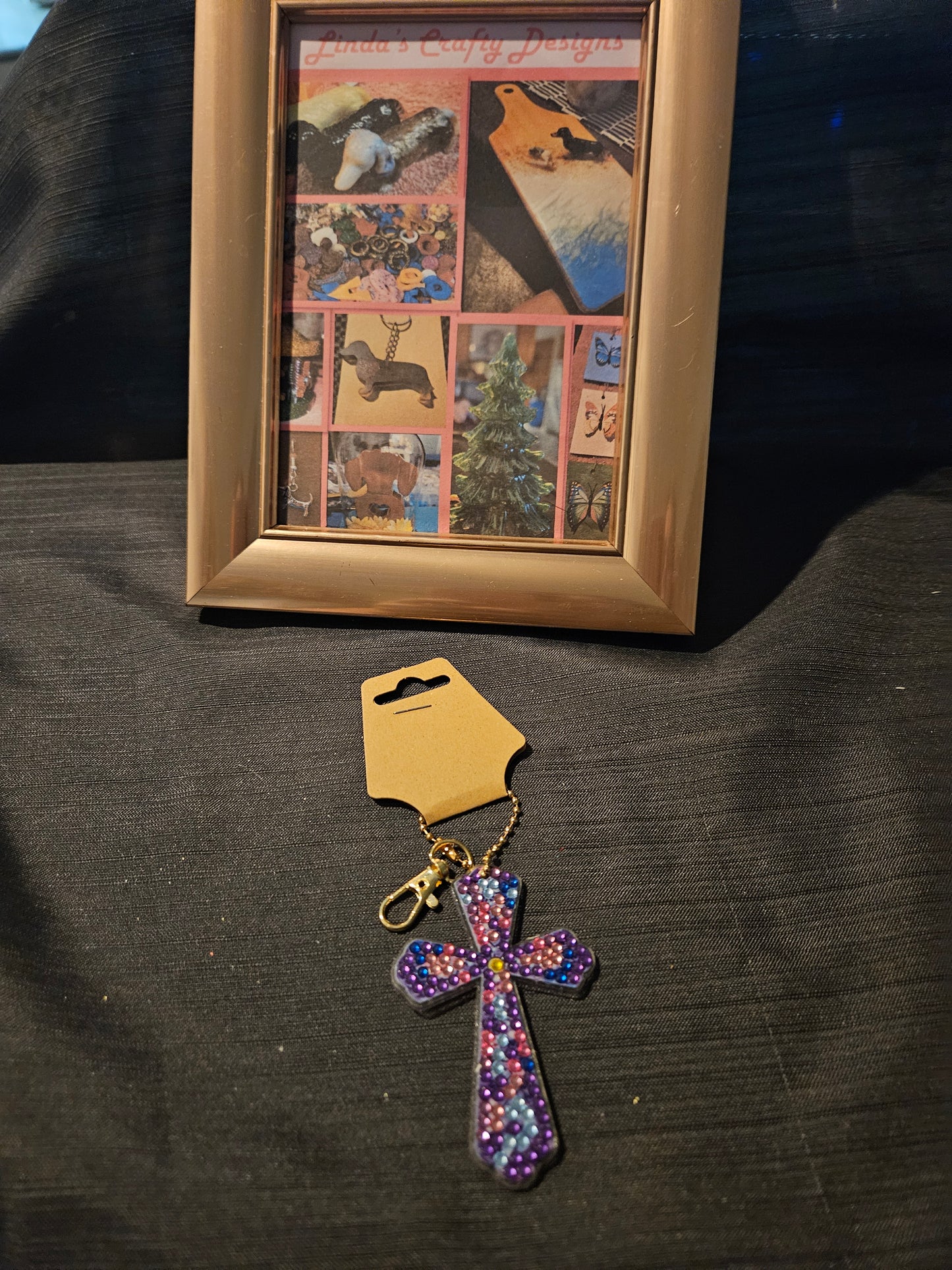 Holiday Ornament - Diamond Art Cross 1 #1378