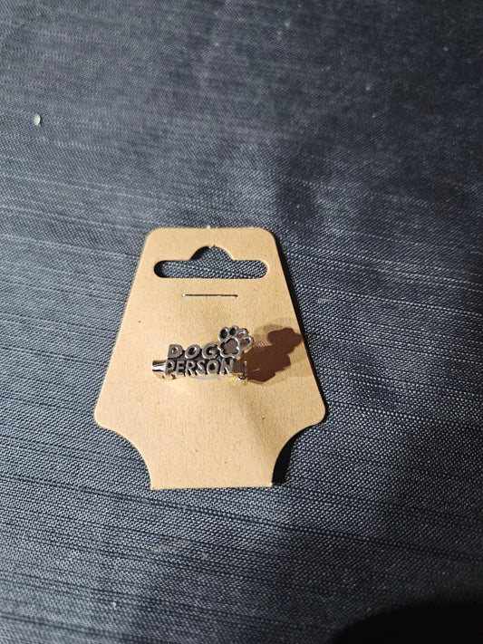 Dog Person Pin #1409, 1410